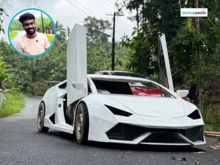 “This was just a personal dream” - Meet the Kerala Man Who Built a Lamborghini....